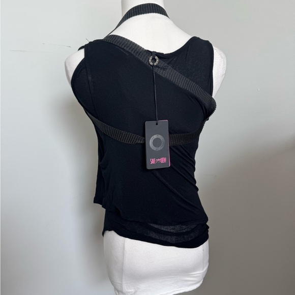 Save The Queen Asymmetrical Strap Top – NWT – Made in Italy - Picture 5 of 14